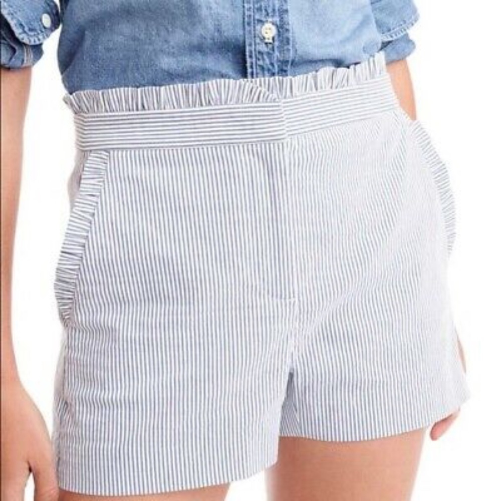 J. Crew Seersucker Shorts